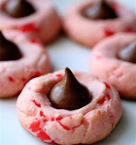 CHERRY CHOCOLATE KISSES (Recipe adapted from The Curvy Carrot)