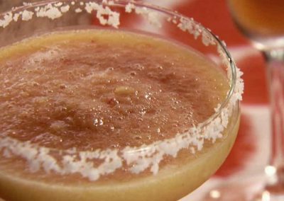 FROZEN PEACH MARGARITA (Adapted from Food Network)