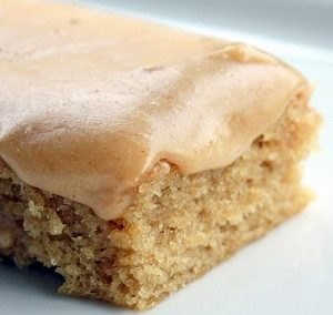 PEANUT BUTTER SHEET CAKE (recipe adapted from Tasty Kitchen)