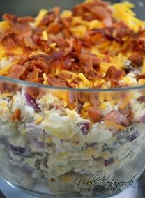LOADED BAKED POTATO SALAD (Adapted from thisismykeywest)