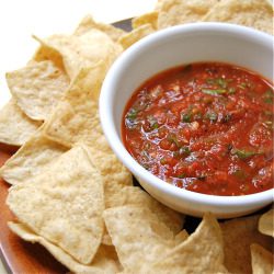 FIRE ROASTED SALSA (Adapted from Rick Bayless)