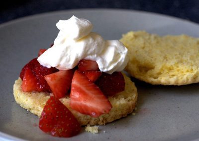 INDIVIDUAL STRAWBERRY SHORTCAKES (Adapted from Smitten Kitchen)