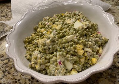 ENGLISH PEA SALAD  (Adapted from countryliving.com)