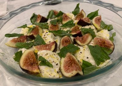 FIG CAPRESE SALAD  (Adapted from Bon Appetit)