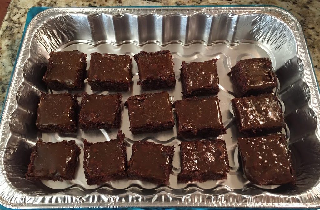 Salted Butterscotch Brownies