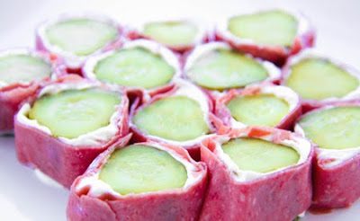 CORNED BEEF PICKLE ROLL UPS