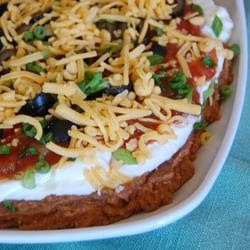 Mexican 7-layer dip