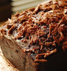 Quadruple Chocolate Loaf Cake