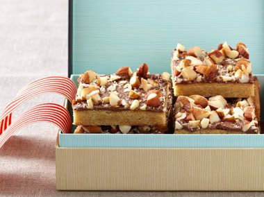 TOFFEE BARS (Adapted from Epicurious)