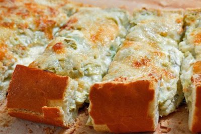 ARTICHOKE BREAD (Adapted from Closet Cooking)