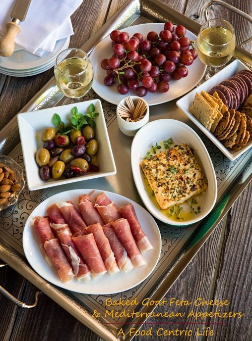 MEDITERRANEAN APPETIZER SPREAD (Adapted from afoodcentriclife)