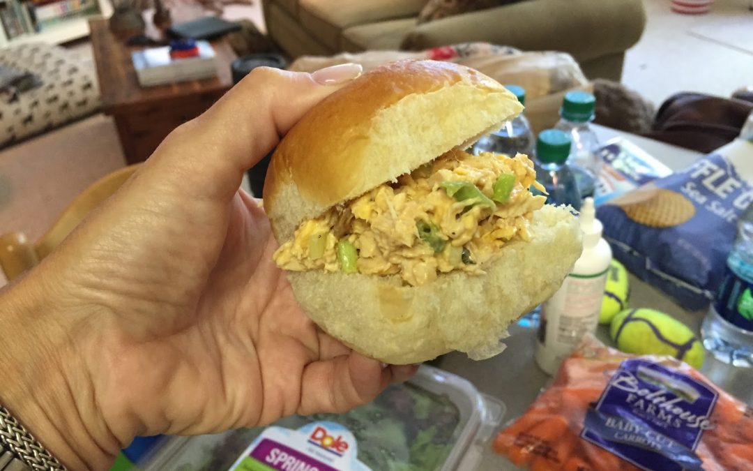 BBQ CHICKEN SALAD (Adapted from Aggie’s Kitchen)