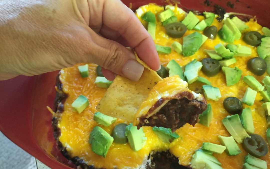 BEEFY TACO DIP (Adapted from plain chicken)