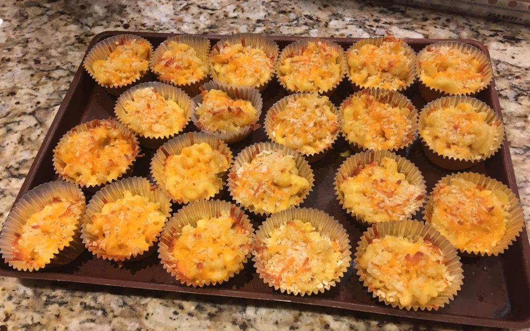 MAC AND CHEESE MUFFINS (Adapted from Mess for Less)