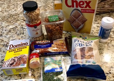 TOFFEE NUT SNACK MIX (Adapted from Martha Stewart Living)