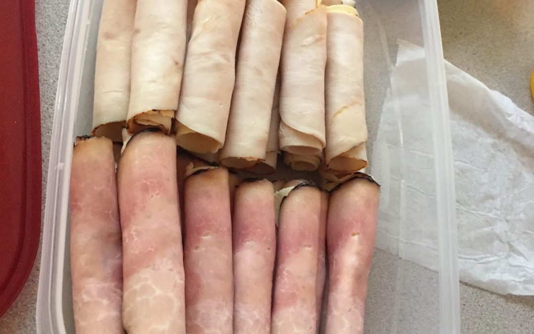 HAM AND TURKEY ROLL UPS