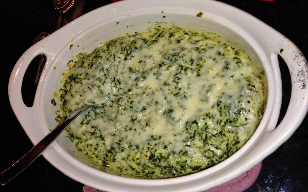 HOUSTON’S SPINACH ARTICHOKE DIP (Adapted from Food.com)