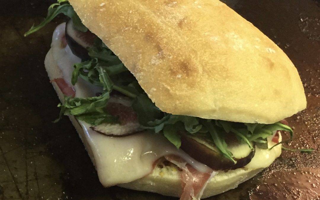 HAM AND FIG PANINI