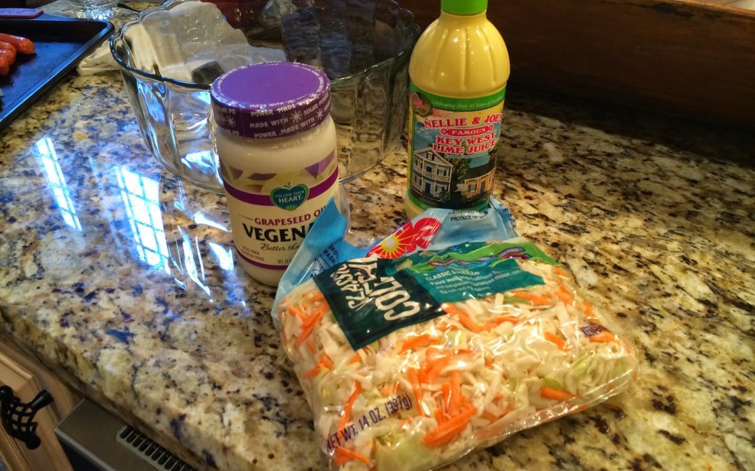 LIMEY COLESLAW (Adapted from Gwenyth Paltrow)