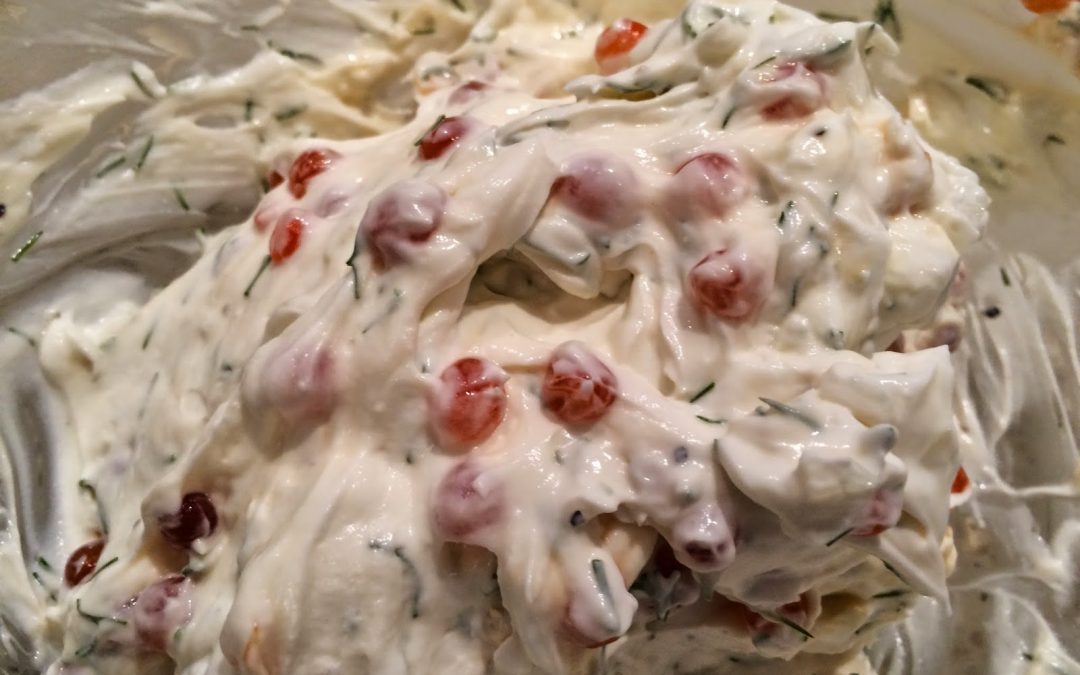 CAVIAR DIP (Adapted from Silver Palate)