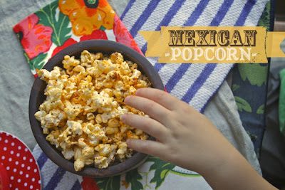 MEXICAN POPCORN (recipe adapted from Jamie Oliver)