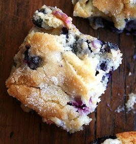 BLUEBERRY BREAKFAST CAKE (Adapted from Alexandra Cooks)