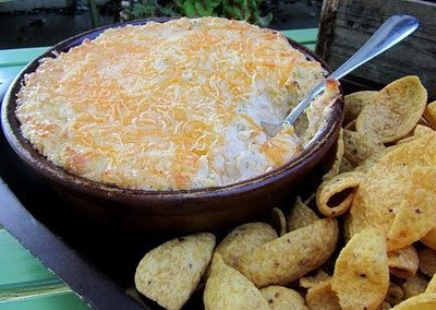 CHICKEN ENCHILADA DIP (Adapted from My Plate blogspot)