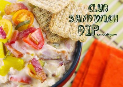 CLUB SANDWICH DIP (Adapted from Pip and Ebby)