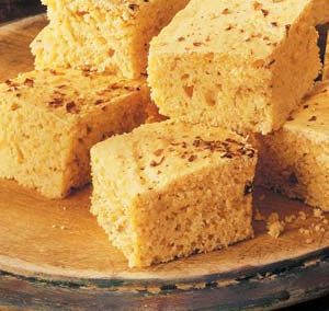 SWEET AND SPICY CORNBREAD SQUARES (Adapted from A Taste of Home)