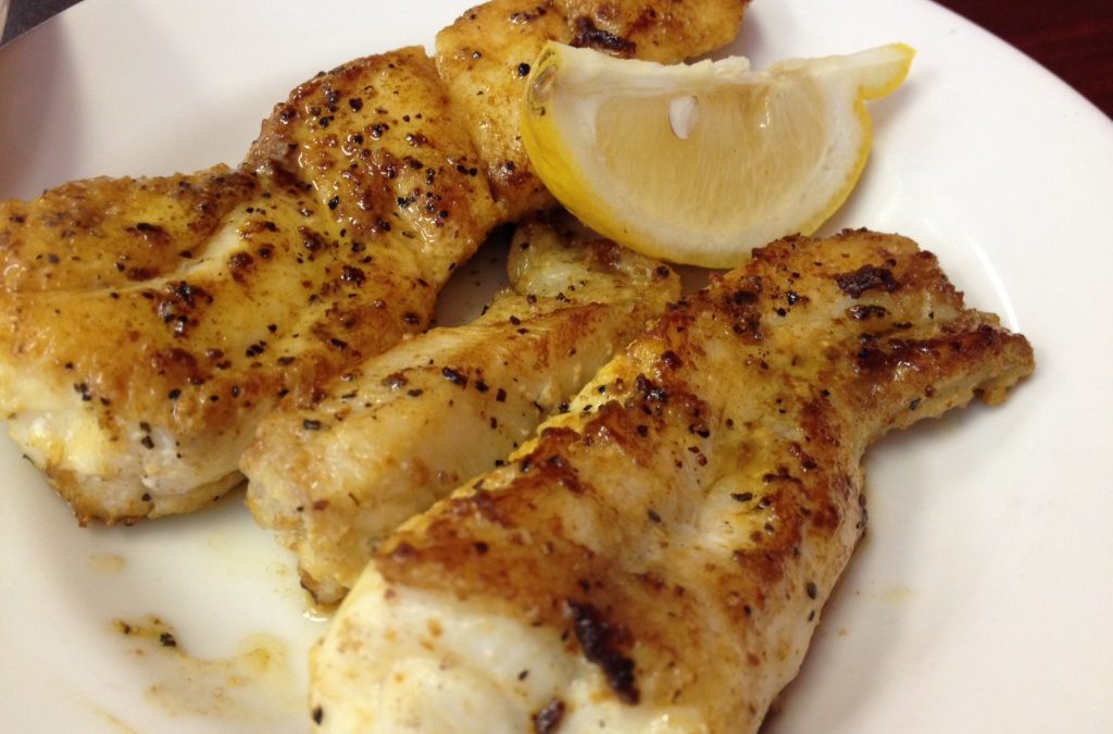 GREEK GRILLED GROUPER (Adapted from Southern Living)