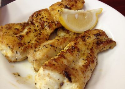 GREEK GRILLED GROUPER (Adapted from Southern Living)