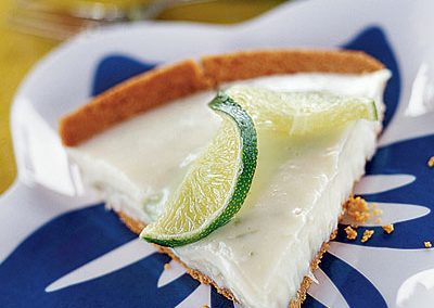 WHITE CHOCOLATE KEY LIME PIE (Adapted from Coastal Living)
