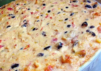 SANTA FE CHICKEN DIP (Adapted from Diddles and Dumplings)