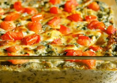 SPICY SPINACH ARTICHOKE DIP (Adapted from Tabasco)