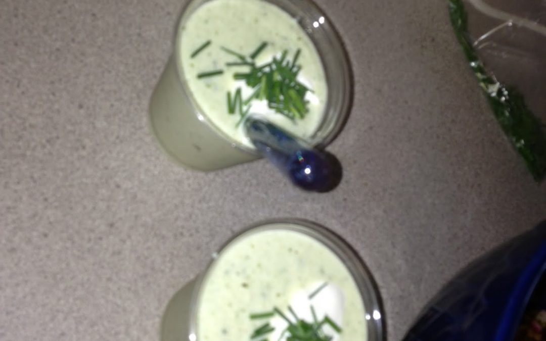 CUCUMBER SOUP (Adapted from Emeril Lagasse)