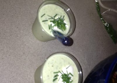 CUCUMBER SOUP (Adapted from Emeril Lagasse)