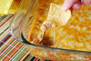 TOUCHDOWN TACO DIP (Recipe Adapted from Life as a Lofthouse)