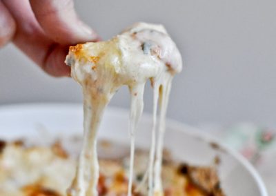 WHITE PIZZA DIP (Adapted from How Sweet Eats)