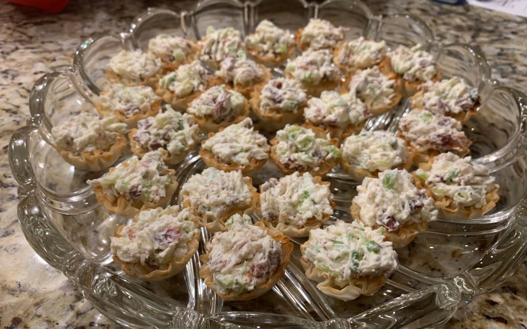 BOURSIN PROSCIUTTO PHYLLO CUPS (Adapted from The Cookie Rookie)