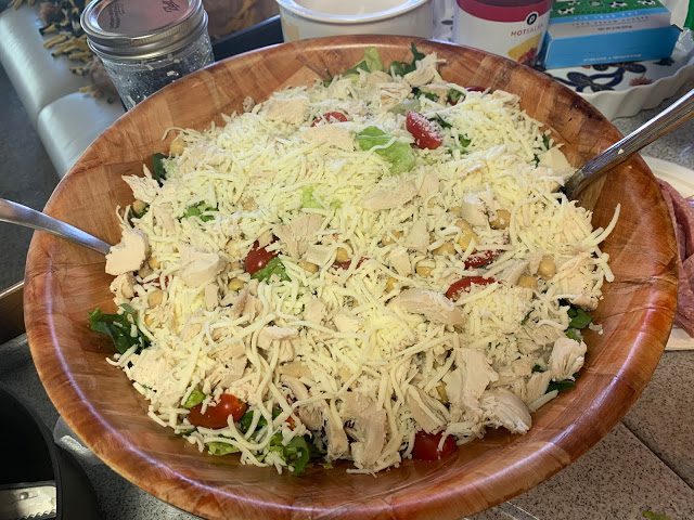 ITALIAN CHOPPED SALAD  (Adapted from Honey and Brie)