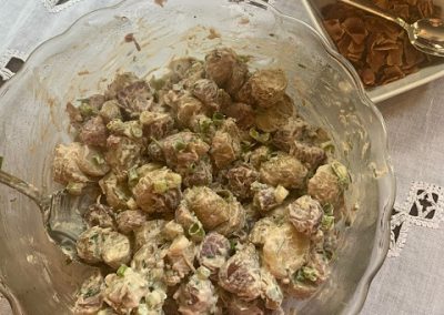 Fingerling Ranch Potato Salad  (Adapted from Food Network)